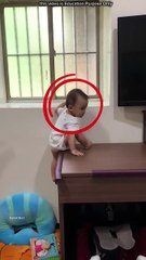 Little Baby Got Down Smoothly – Cute Baby Moment