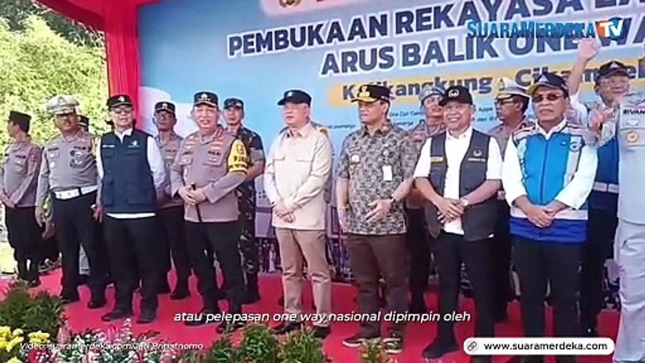 One Way Nasional Arus Balik Lebaran 2025, Kapolri Doakan Para Pemudik Tiba di Tempat Tujuan dengan Aman dan Selamat