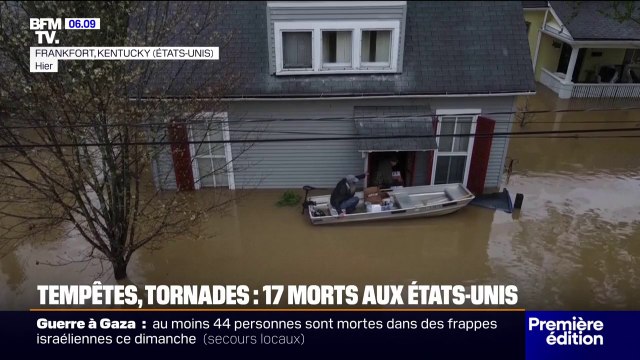 Tempêtes aux États-Unis: au moins 17 morts dans les inondations