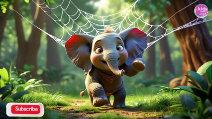 🐘 Ek Mota Hathi | एक मोटा हाथी | Hindi Rhymes for Kids