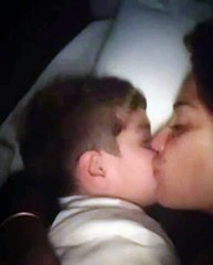 نادين نسيب نجيم تخرج عن صمتها وترُدُّ على منتقدي تقبيلها لطفلها