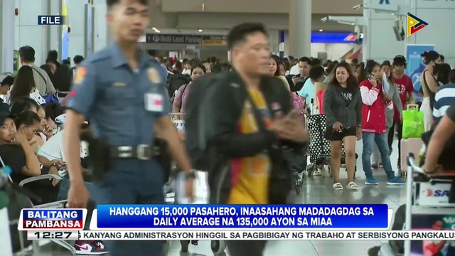 CAAP, naghahanda na sa inaasahang dagsa ng mga biyahero sa darating na #SemanaSanta2025