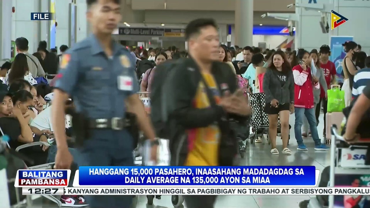 CAAP, naghahanda na sa inaasahang dagsa ng mga biyahero sa darating na #SemanaSanta2025
