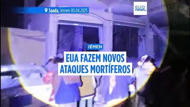 Ataques norte-americanos terão matado duas pessoas no Iémen, segundo os Houthis