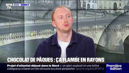 Chocolats: "Les marques de distributeurs ont encore plus augmenté" leurs prix, explique Noël Baudin (UFC-Que Choisir)