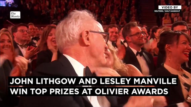 John Lithgow and Lesley Manville win top prizes at Olivier awards