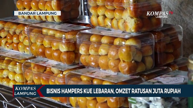 Bisnis Hampers Kue Lebaran, IRT Raup Omzet Ratusan Juta Rupiah