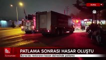 Bursa'da restoranın kazan dairesinde patlama