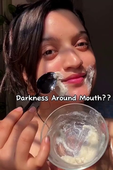 Darkness around mouth