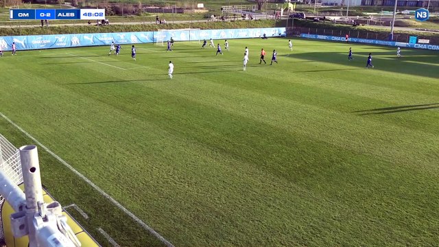 Pro 2 I OM 1-2 Alès : Le but d'Ange Lago
