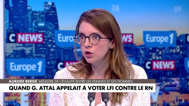 Aurore Bergé : «On ne combat pas le Rassemblement national avec un bulletin de vote LFI»