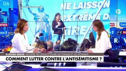 «On ne combat pas le Rassemblement national avec un bulletin de vote La France insoumise», estime Aurore Bergé