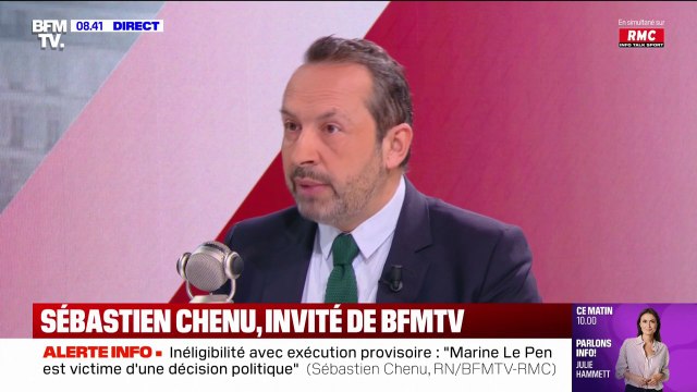 Sébastien Chenu (RN): Nos députés mènent un combat contre l'institution européenne