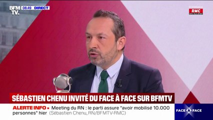 "Tu ruines, tu dégages, tu ruines le pays, tu n'as plus la capacité à la ramener et à donner des leçons": Sébastien Chenu répond à Gabriel Attal après ses propos sur Marine Le Pen