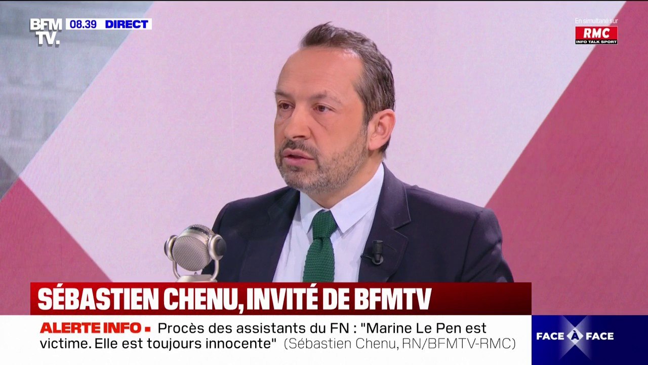 "Des droits pour chacun": Sébastien Chenu justifie les propos de Marine Le Pen qui a évoqué Martin Luther King pour contester sa condamnation