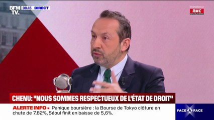 Sébastien Chenu (RN) affirme "qu'il y a des juges rouges"
