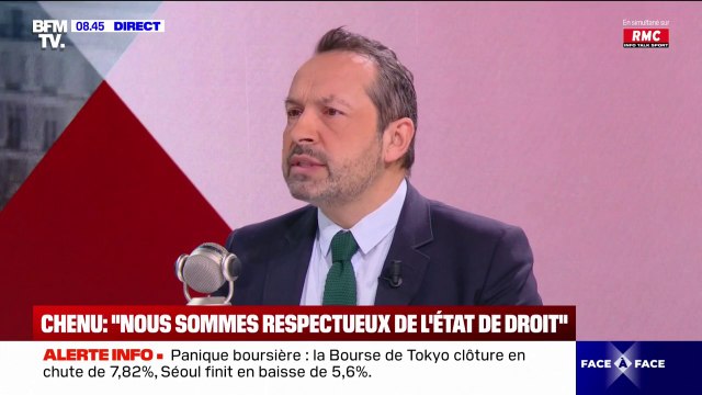 Procès du RN: Marine Le Pen utilisera tous les moyens légaux pour faire valoir ses droits , assure Sébastien Chenu (RN)