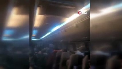 BUDO’daki panik anları ortaya çıktı! Can pazarı kamerada