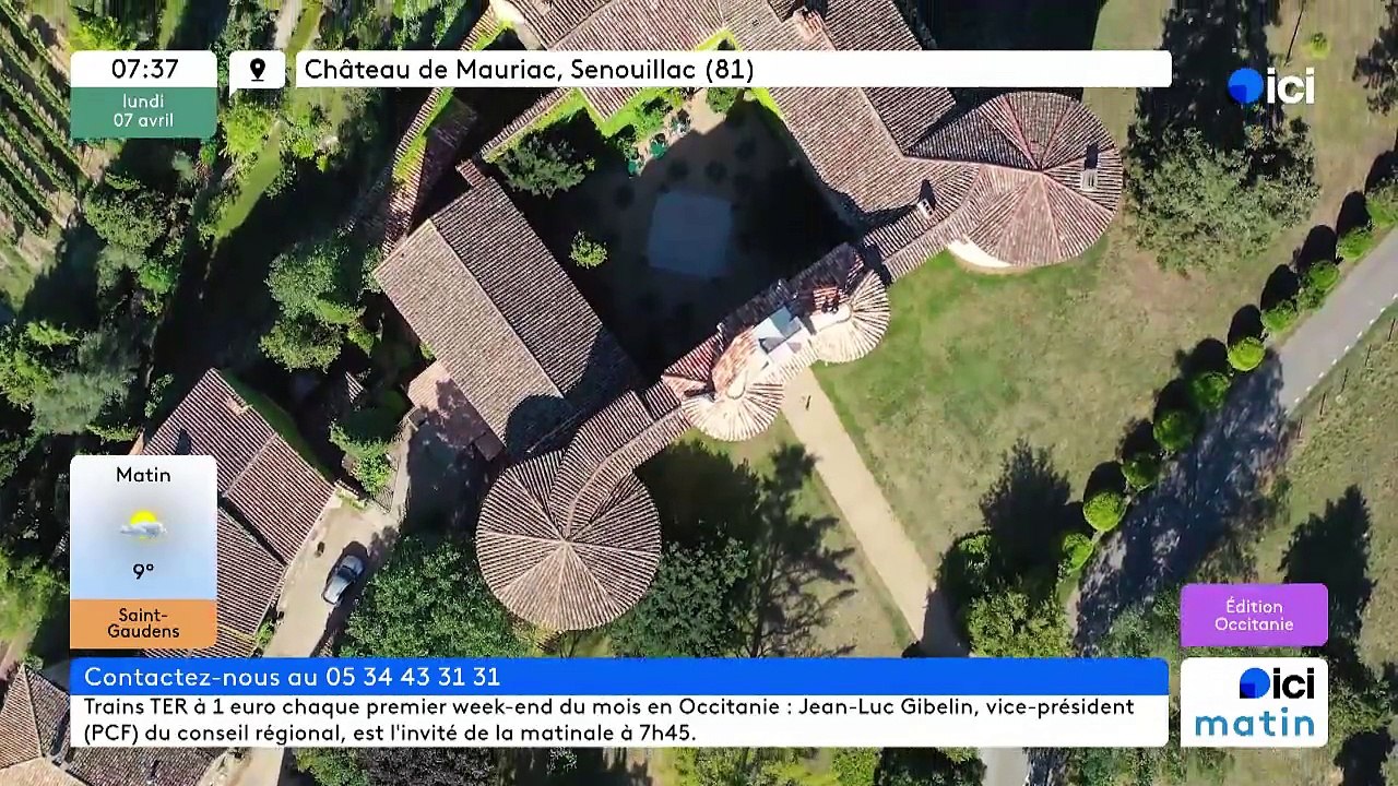 07/04/2025 - ici matin par ici Occitanie en vidéo