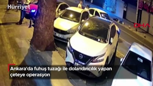 Ankara'da fuhuş tuzağı ile dolandırıcılık yapan çeteye operasyon! 22 gözaltı