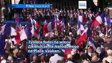 Tysiące ludzi na protestach w Paryżu po wyroku na Le Pen