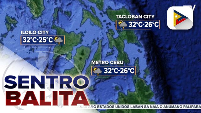 ITCZ at easterlies, nagpapaulan pa rin sa ilang bahagi ng bansa; 42-43°c heat index, posibleng maranasan ngayong araw sa ilang bahagi ng Luzon