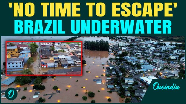 Brazil Flood Emergency: Trees fall in deadly Rains | Landslides and Mass Displacement in Rio State