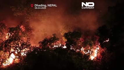 NO COMMENT: Los incendios arrasan Nepal, amenazando aldeas e infraestructuras clave
