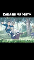 Kakashi vs obito best fight