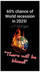 📈 JPMorgan’s economics team has just raised their recession probability to 60%, via a document entitled "there will be blood"!#CostOfLivingCrisis #Economics #JPmorgan
