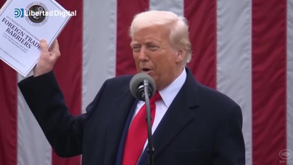 Trump justifica los aranceles que ha impuesto al mundo entero