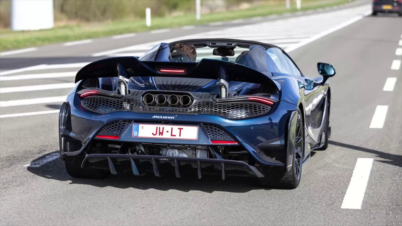 MSO McLaren 765LT Spider - Lovely Acceleration Sounds !