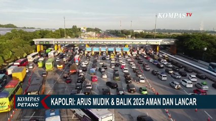 Kapolri: Jumlah Pemudik 2025 Naik 0,6 Persen, Arus Mudik dan Balik 2025 Berjalan Lancar