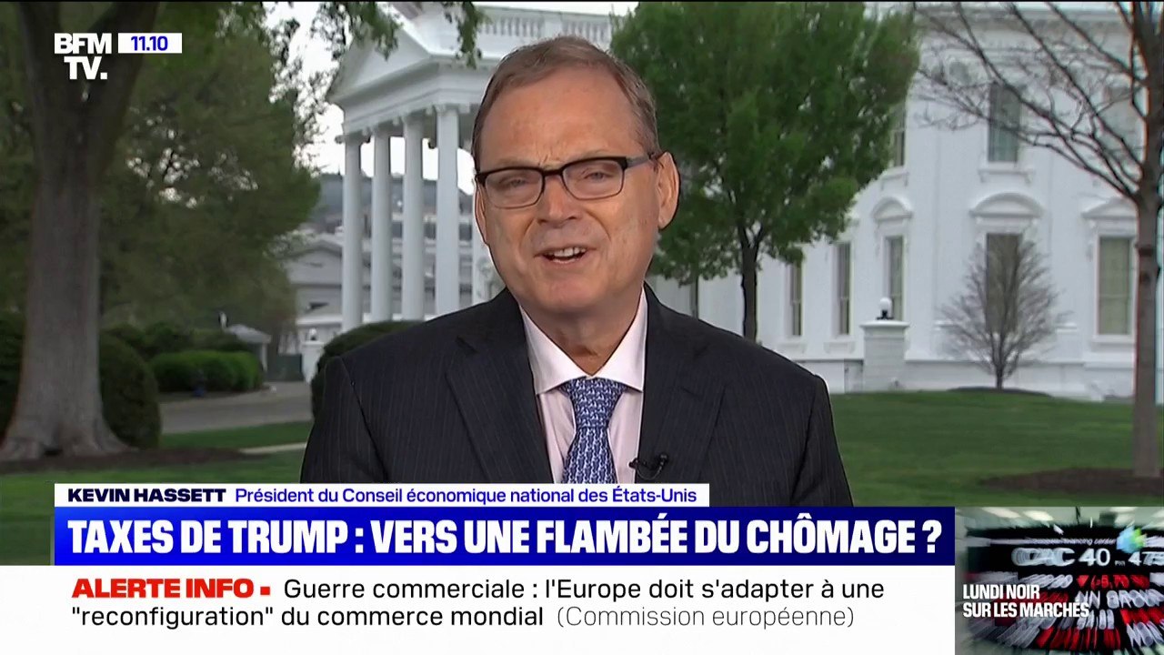 Taxes de Donald Trump: "Plus de 50 pays ont pris contact avec le pays pour entamer des négociations" (Conseil économique national des États-Unis)