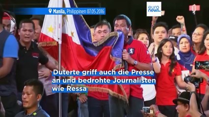 "Tod der Demokratie durch tausend Schnitte": Maria Ressa über Trump, Duterte und Big Tech