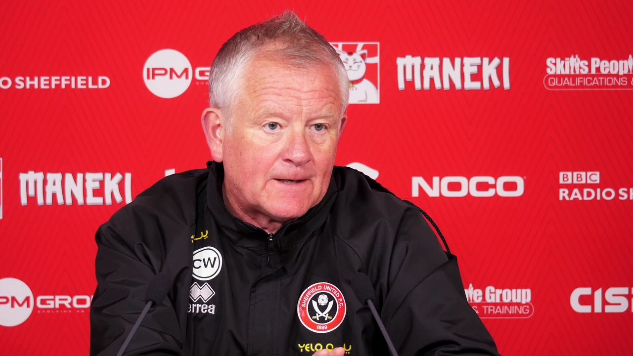 Chris Wilder previews Sheffield United v Millwall