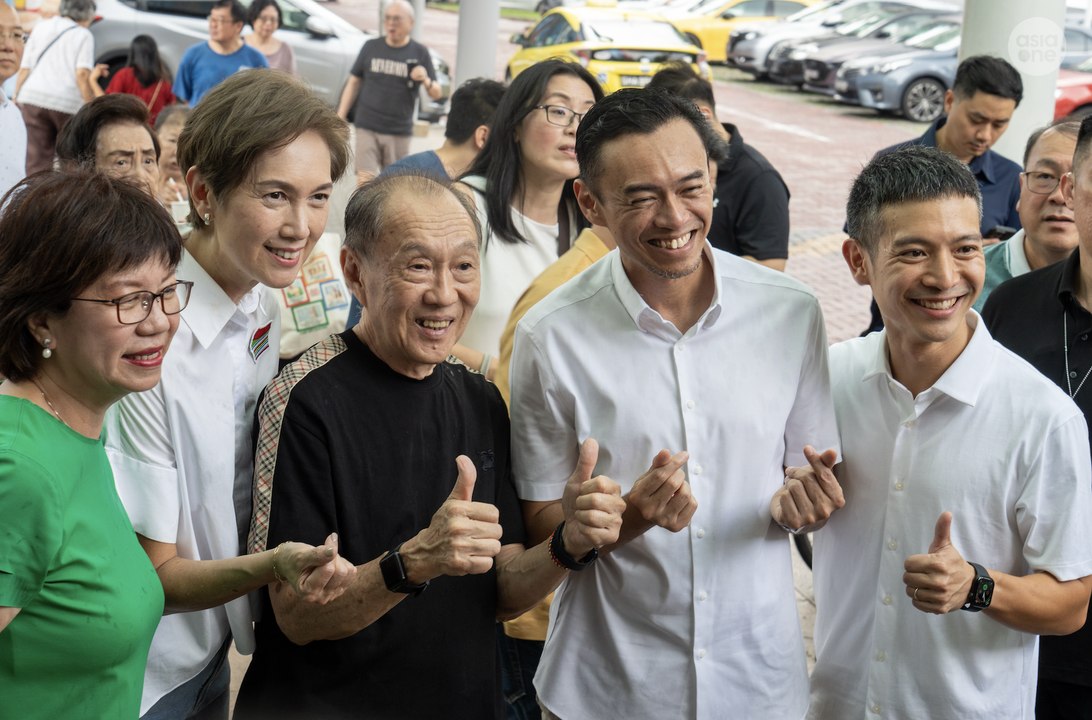 GE2025: Former MOF director Shawn Loh seen at Jalan Besar community events
