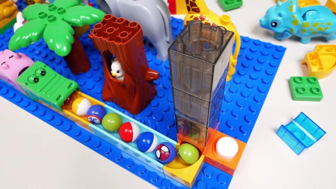 Little Yellow Duck Color Track [Blocks And Marbles]