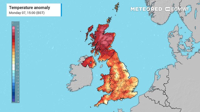 UK warmer than parts of Spain this week as temperatures soar to 22°C as a blocking high persists