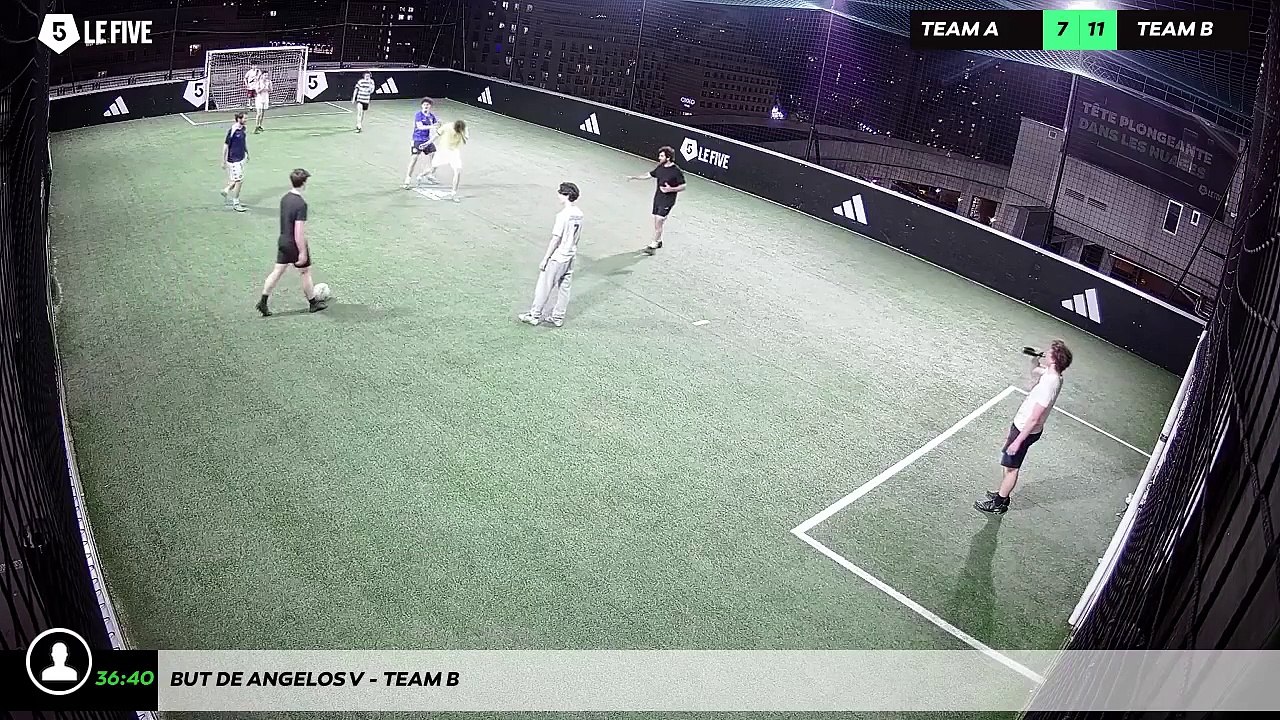 But de Angelos V - Team B