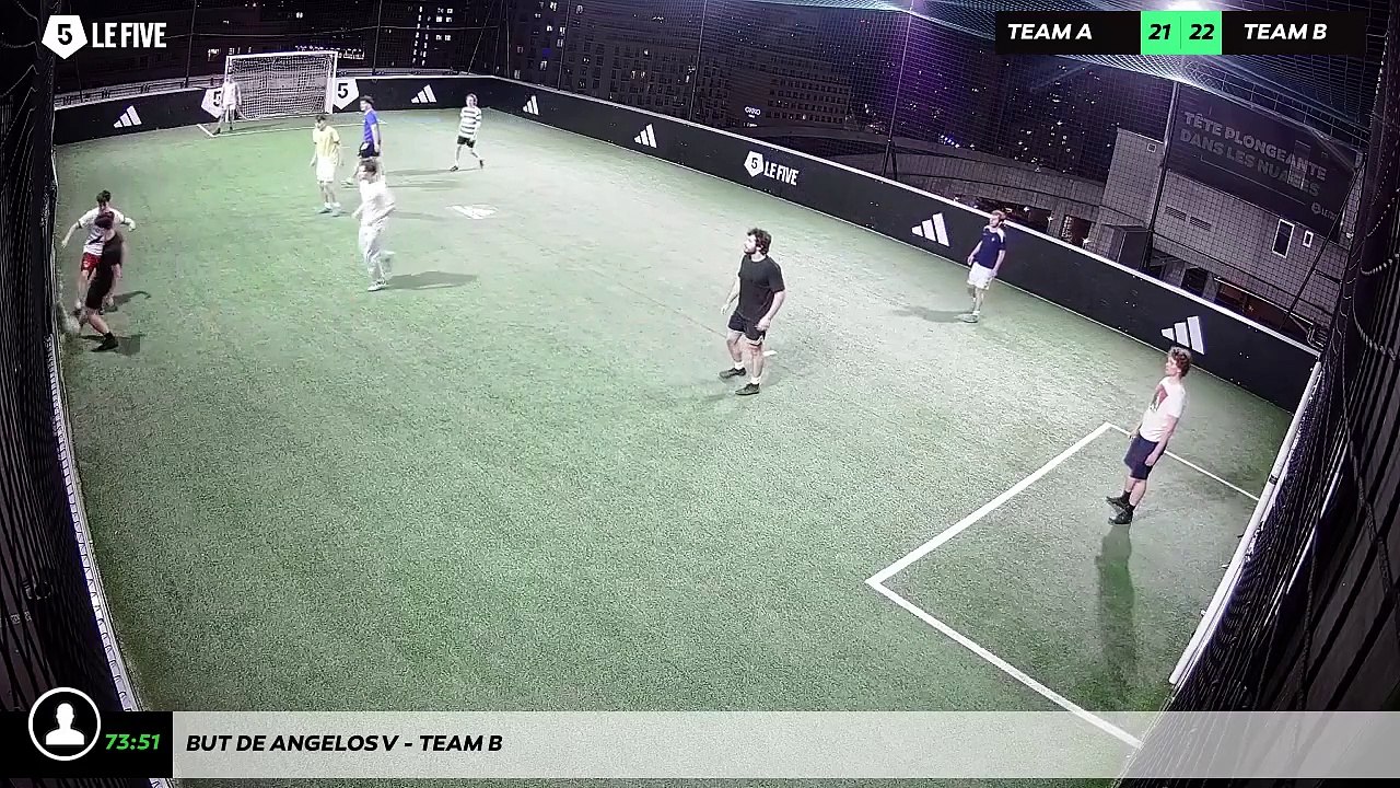 But de Angelos V - Team B