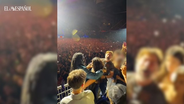 Lenny Kravitz junto con Penélope Cruz y Javier Bardem