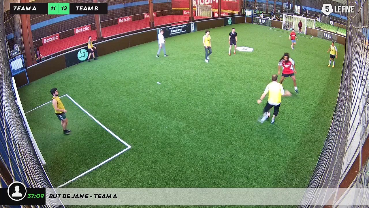 But de Jan E - Team A