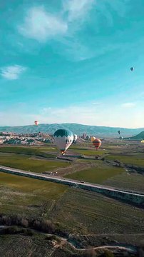 Majestic Hot Air Balloons over Cappadocia