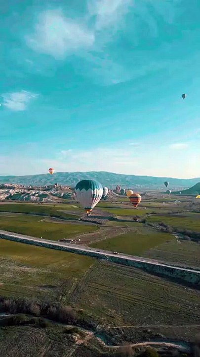 Majestic Hot Air Balloons over Cappadocia