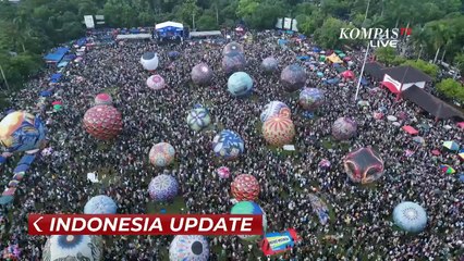 Festival Balon Udara Meriahkan Tradisi Syawalan di Pekalongan