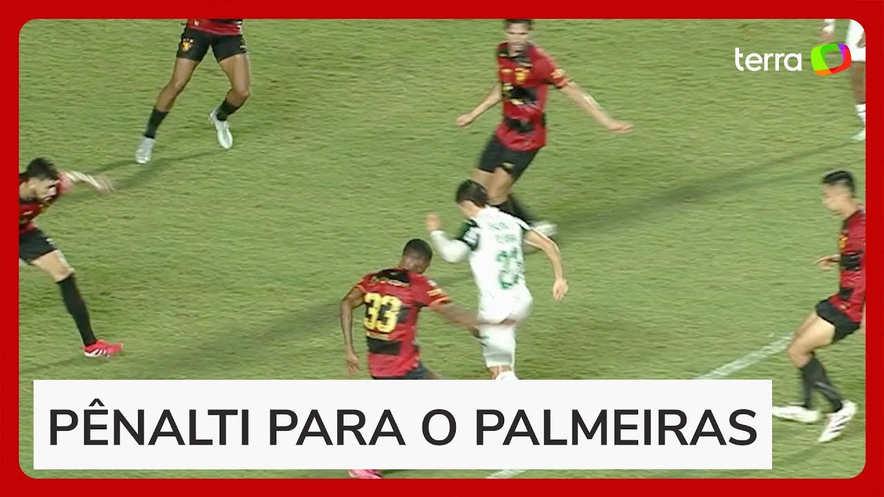 CBF divulga análise do VAR que deu pênalti para o Palmeiras contra o ...