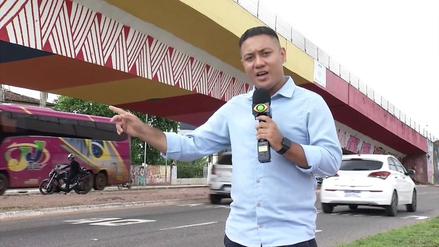 Belém: motociclista cai de elevado e morre atropelado por ônibus