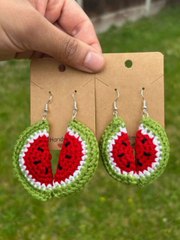 Crochet earrings