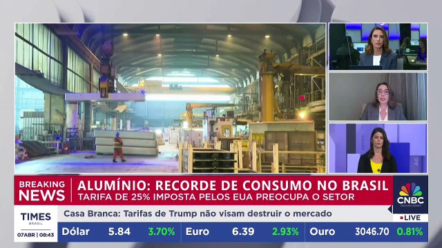 BREAKING NEWS: consumo de alumínio no Brasil bate recorde, mas tarifaço preocupa setor